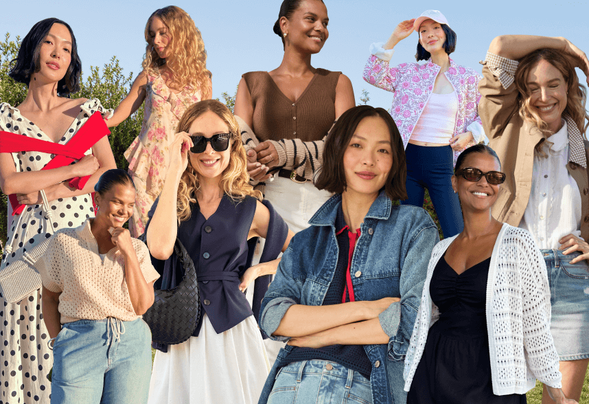 women in trendy spring outfits for 2026