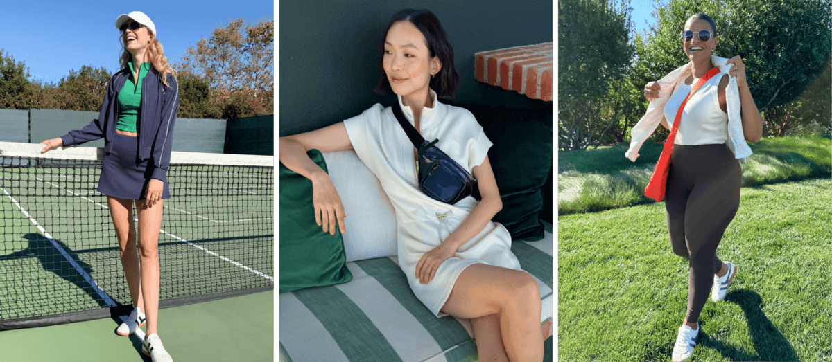 Outfits for women clubhouse tennis outfits