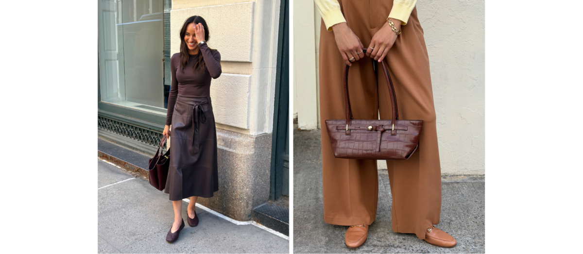 fall colors and styles in women's outfits